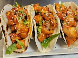 Mango Chicken Tacos