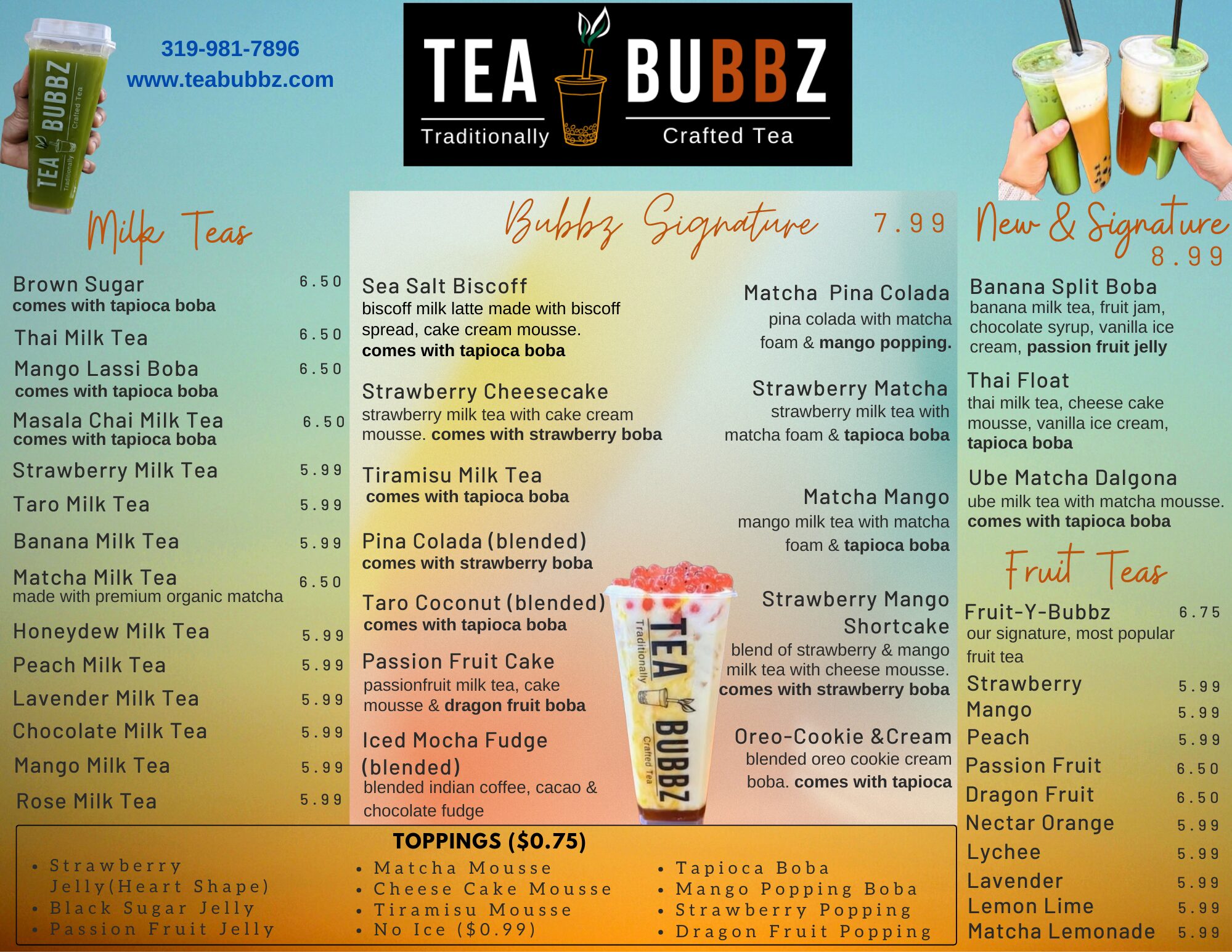 Tea Bubbz - Boba